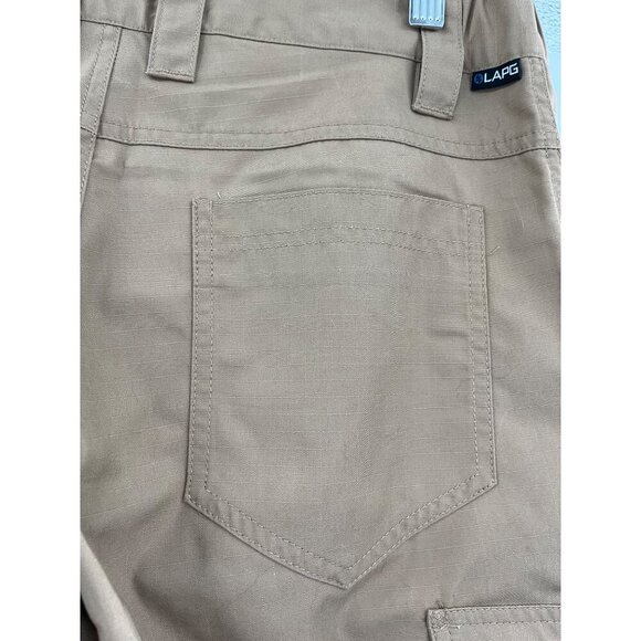 LA Police Gear Urban Ops Tactical Pants 30W/34L Coyote Brown Teflon Fabric Prote - Picture 11 of 14